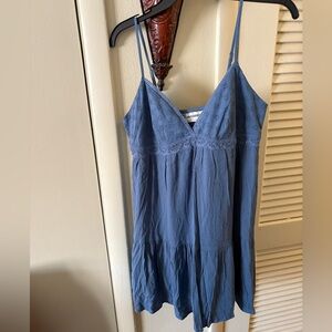NB Blue moonlight Woven Dress